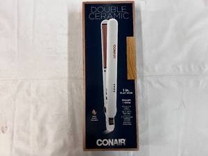 lot 319 image: Conair Double Ceramic 1 Flat Iron