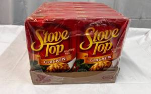 lot 328 image: 12x 6oz Boxes Chicken Stove Top Stuffing
