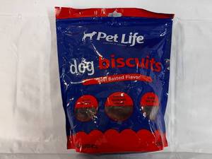 lot 333 image: 4x 15oz bags Pet Life Dog Biscuits