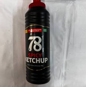 lot 338 image: 8x 17.2oz 78 Spicy Ketchup