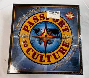 lot 342 image: 2 Games-Sports Dice Baseball & Passport to Culture