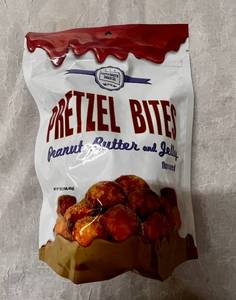 lot 383 image: 10x 7oz Bags Peanut Butter Jelly Pretzel Bites