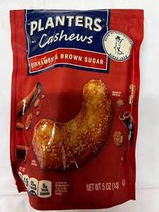 lot 371 image: 10x 5oz Planters Cashews Cinnamon Brown Sugar