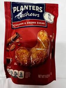 lot 372 image: 10x 5oz Planters Cashews Cinnamon Brown Sugar