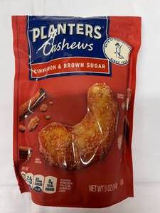 lot 374 image: 10x 5oz Planters Cashews Cinnamon Brown Sugar