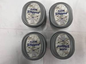 lot 73 image: 4x 7.5oz Whipped Chive Philadelphia Cream Cheese
