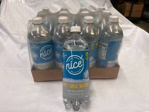 lot 88 image: 2x 12 packs of 33.8oz Bottles Diet Tonic Water