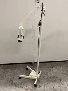 lot 46 image: MSRP $3300 Burton Fleximount Halogen Coolspot 0100110 Mobile Surgical Arm Light - In Great Condition