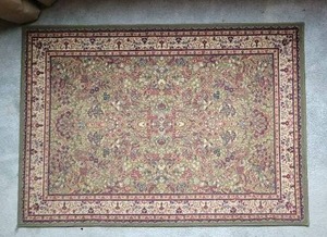 Green area rugs