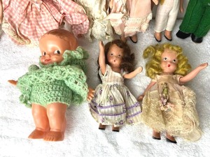 Vintage Irwin Kewpie Baby Powder Doll with Story Book Dolls