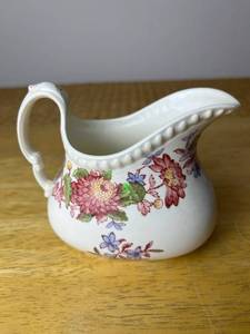 Vintage Spodes Aster Red (Gadroon) Creamer 3.25