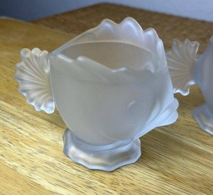 Fostoria Silver Mist #2497 Fish Cocktail Glasses (3 38)