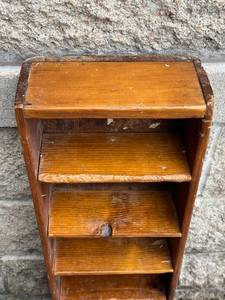 Vintage Hanging DisplayStorage Shelf (34 T x 8 T x 4 D)