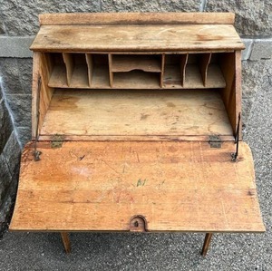 Primitive Secretary Desk (39 T x 26 W x 14.25 D) - Bring Help to Remove
