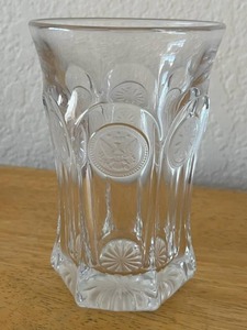 Vintage FOSTORIA 5.25 WaterScotchSoda Coin Glass Lot