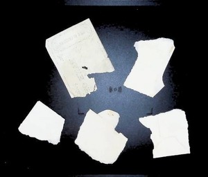 lot 18 image: Assorted Collection of Vintage Postal Stamp Fragments