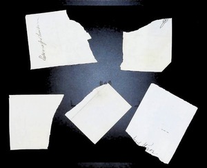 lot 29 image: Assorted Collection of Vintage Postal Stamp Fragments