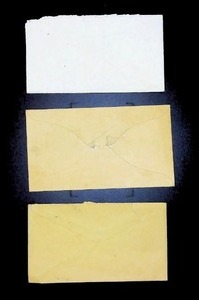 lot 37 image: Assortment of Three Vintage Postmarked Envelopes