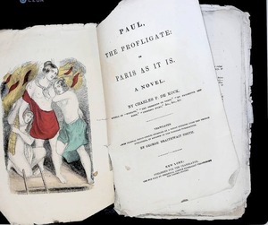 lot 61 image: Paul the Profligate or Paris as It Is is a 1845 novel by the Translator George Braithwait Smith, published in New York