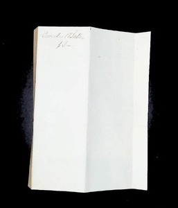 lot 63 image: Antique 1865 Cornelius & Baker Transaction Receipt