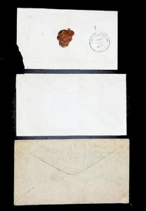 lot 69 image: Assortment of Three Vintage Postmarked Envelopes