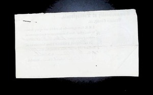 lot 81 image: 19th Century Venango County, Pennsylvania Legal Document with Revenue Stamp