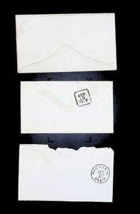 lot 88 image: Assortment of Three Vintage Postmarked Envelopes