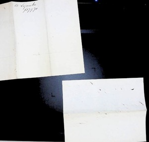 lot 103 image: 1865 Antique Upholstery Services Invoice from Philadelphia