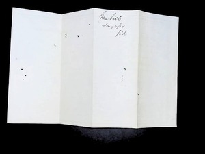 lot 110 image: 1863 Gas Bill from The Trustees of the Philadelphia Gas Works to A. Robboudender