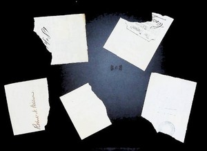 lot 121 image: Collection of Historical Postal Ephemera with Notable Stamps