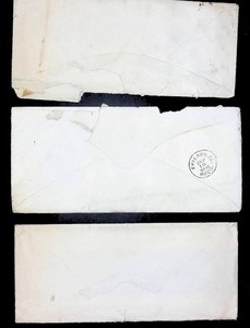 lot 125 image: Vintage Postal Envelopes with Historical Stamps and Postmarks