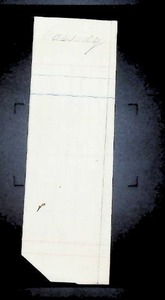 lot 133 image: Historical Handwritten Ledger Entry for Mr. L. Cassidy