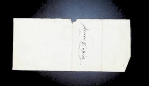 lot 137 image: 1858 Antique Handwritten Promissory Note from Philadelphia