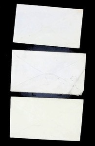 lot 145 image: Trio of Vintage Postmarked Envelopes from Early 20th Century