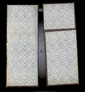 lot 151 image: Antique Document File with Intricate Design and Label
