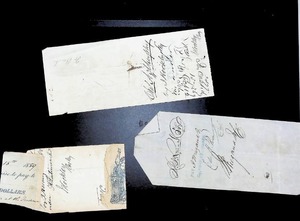 lot 247 image: 19th-Century American Handwritten Checks Collection
