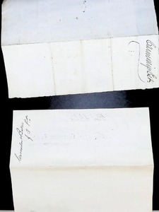 lot 248 image: 19th Century Handwritten Financial Documents, 1859 & 1864