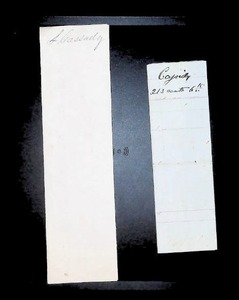 lot 250 image: Authentic 19th Century Financial Documents Collection