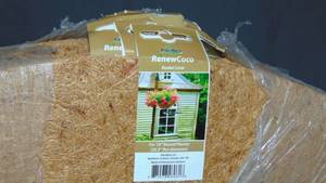 lot 7 image: Plant Best Renew Coco Basket Liner for 18 Basket Pack of 12