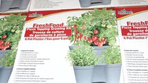 lot 81 image: Plant Best Fresh Food Pizza Topping Growing Kits - 2 Cases of 6