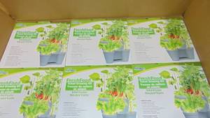 lot 131 image: Plant Best Fresh Food Salad Growing Kit 2 Cases of 6