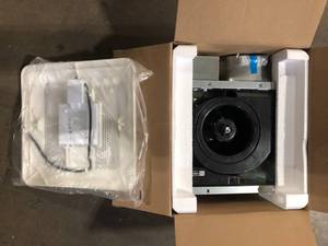 Panasonic WhisperThin DC LED Pick-A-Flow 80 -100 CFM CeilingWall Bathroom Exhaust Fan, 3-38 in. Low Profile Housing Customer Returns See Picture