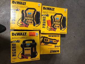 Lot of Assorted Dewalt Portable Power Stations Various Models Sizes and Conditions  Customer Returns See Pictures