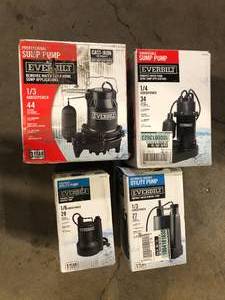 Lot of Assorted Plumbing Items Various Models and Conditions  Customer Returns See Picture
