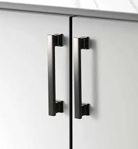 lot 4 image: Hexa Series Modern Black Cabinet HandlePull, 10 pack