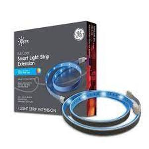 lot 16 image: GE 40 CYNC Smart Color Changing Light Strip Extension