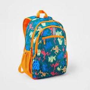 lot 28 image: Cat & Jack Kids Classic 17 Backpack with Adjustable Shoulder Straps