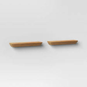 lot 70 image: 2pc Wedge Shelf Set - Threshold