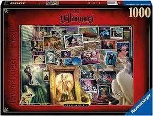 lot 77 image: Ravensburger Disney Villainous Cruella De Vil Jigsaw Puzzle - 1000pc