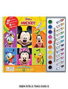 lot 171 image: Mickey Mouse Clubhouse Deluxe Paint And Color